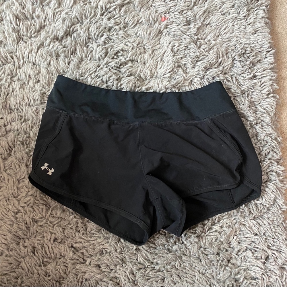 under armor track shorts